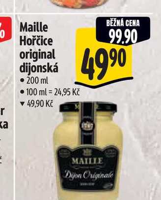  Maille Hořčice original dijonská 200 ml  