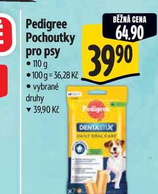 Pedigree Pochoutky pro psy 110 g 