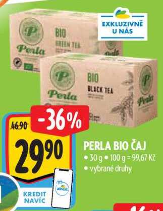 PERLA BIO ČAJ, 30 g 