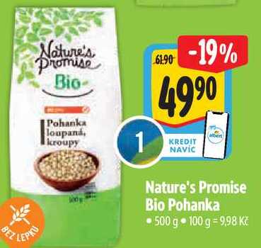 Nature's Promise Bio Pohanka, 500 g 