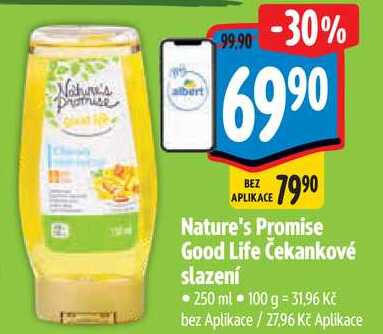 Nature's Promise Good Life Čekankové slazení, 250 ml