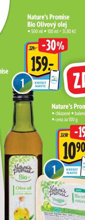  Nature's Promise Bio Olivový olej 500 ml  