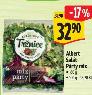  Albert Salát Párty mix 180 g   
