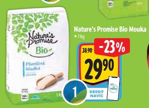Nature's Promise Bio Mouka, 1 kg