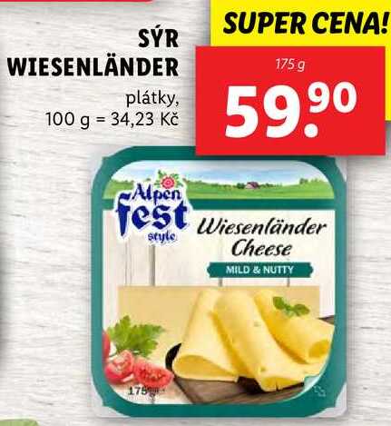SÝR WIESENLÄNDER, 175 g
