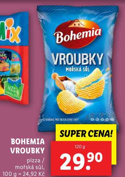 BOHEMIA VROUBKY, 120 g