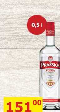 Pražská Vodka 0,5l 0.5l