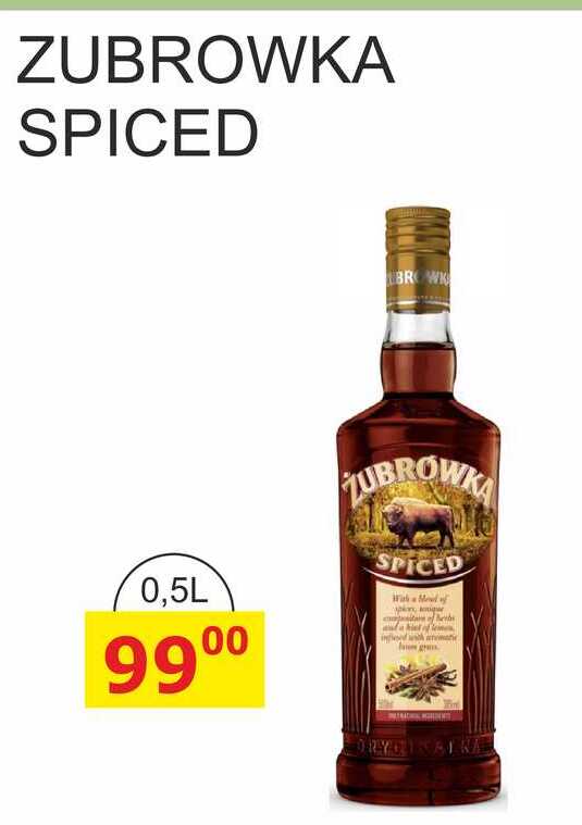 ZUBROWKA SPICED 0,5L