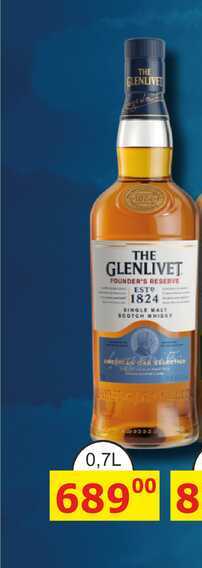 GLENLIVET FOUNDER'S RESERVE EST 1824 0,7L 