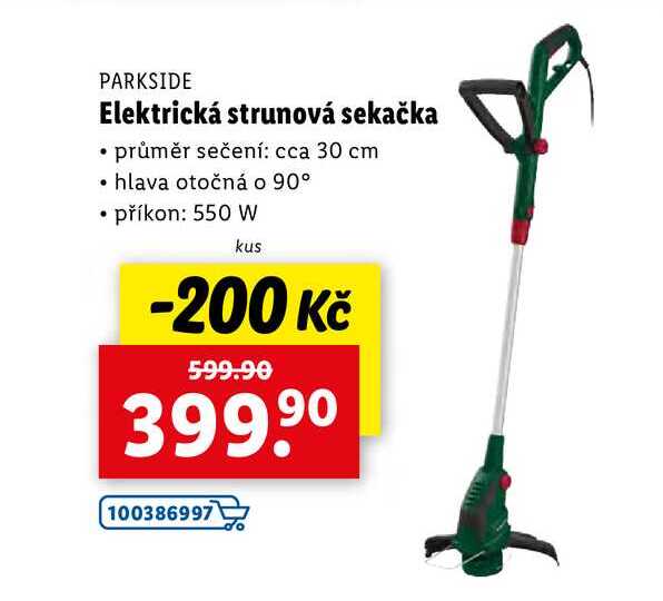 Elektrická strunová sekačka 