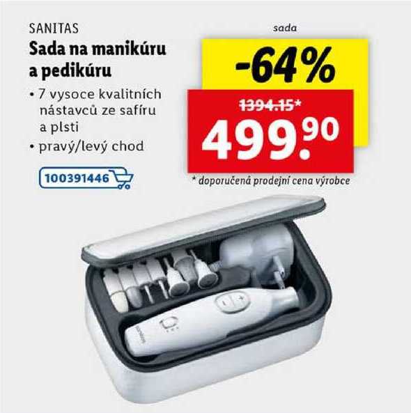 Sada na manikúru a pedikúru 