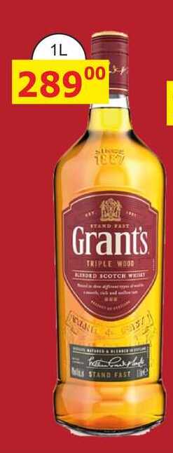 Grant's Triple Wood 1l 40%