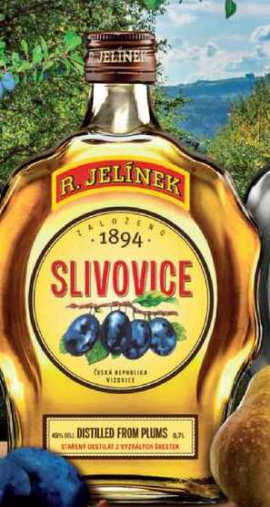 R. JELINEK Slivovice Zlatá 3y 0,7l 45%
