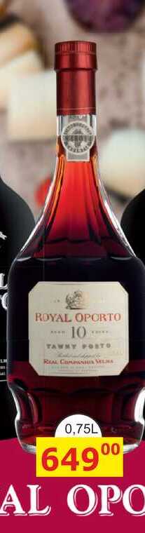 Royal Oporto Tawny Porto 10y 20% 