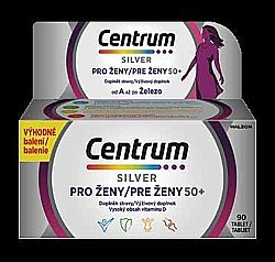 Centrum Silver pro ženy 50+ 90 tablet