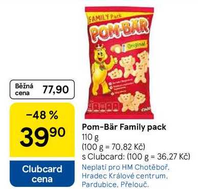 Pom-Bär Family pack, 110 g