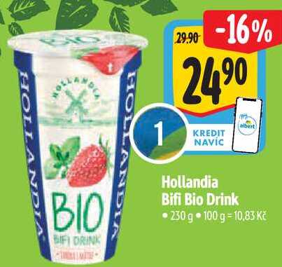  Hollandia   Bifi Bio Drink  230 g  