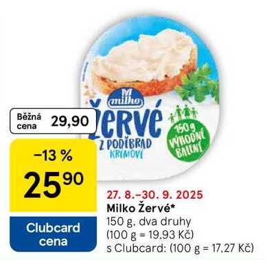 Milko Žervé, 150 g 
