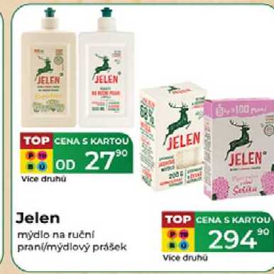Jelen mýdlo na ruční prani/mýdlový prášek 