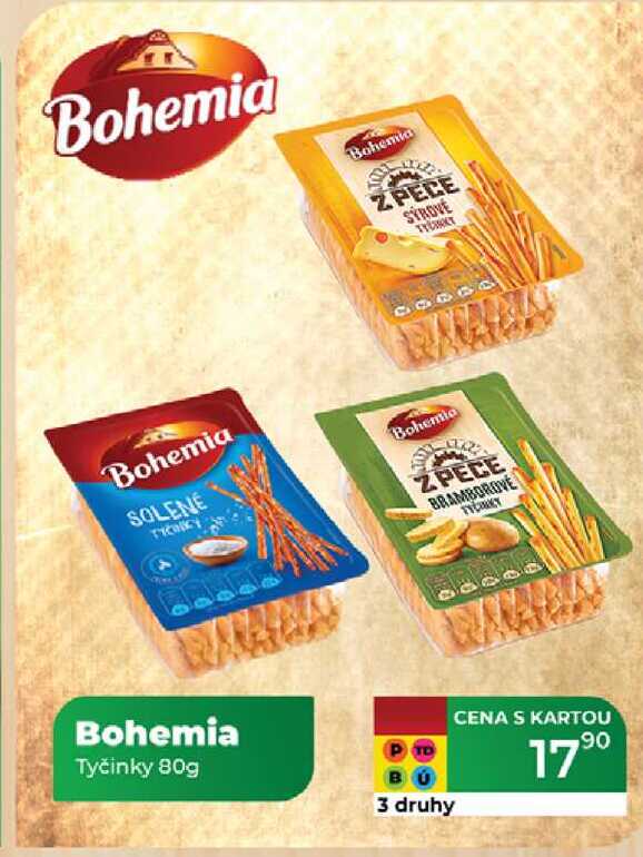 Bohemia Tyčinky 80g 
