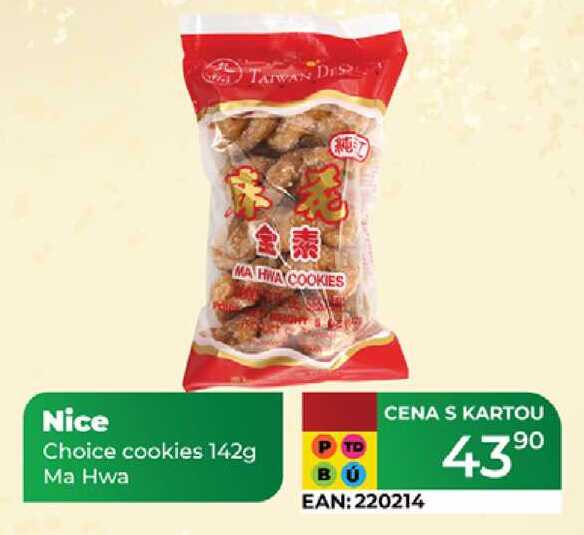 Nice Choice cookies 142g Ma Hwa 