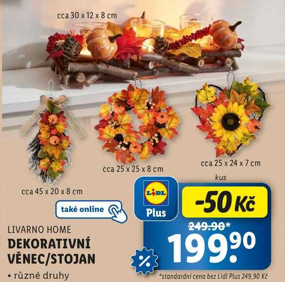DEKORATIVNÍ VĚNEC/STOJAN