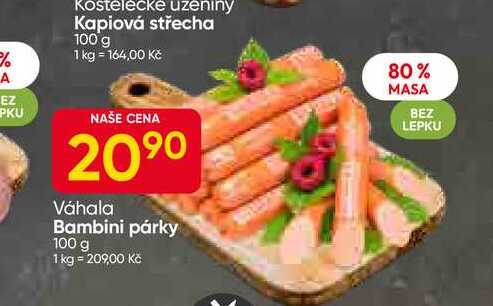 Váhala Bambini párky 100 g 