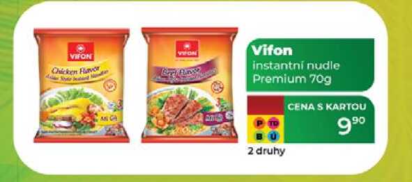 Vifon instantní nudle Premium 70g 