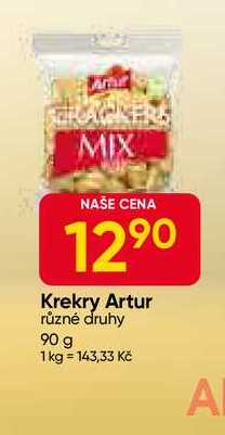  Krekry Artur různé druhy 90 g 