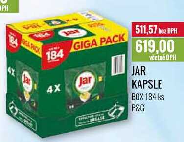 JAR KAPSLE 184 ks