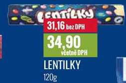 LENTILKY 120g 