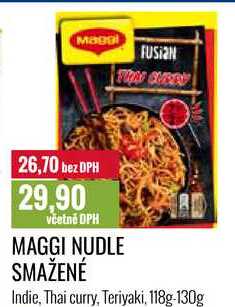 MAGGI NUDLE SMAŽENÉ 118g-130g 