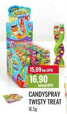 CANDYSPRAY TWISTY TREAT 16,5g 