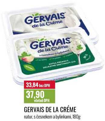 GERVAIS DE LA CRÉME 180g 