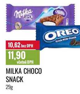 MILKA CHOCO SNACK 29g 