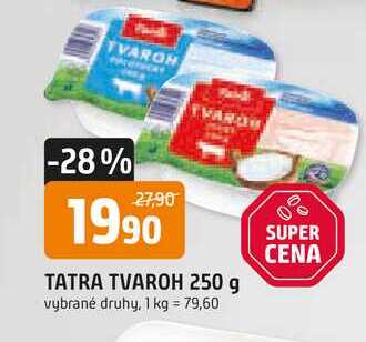 TATRA TVAROH 250 g 
