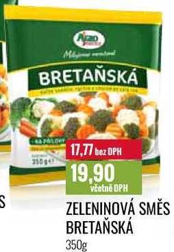 ZELENINOVÁ SMĚS BRETAŇSKÁ 350g 