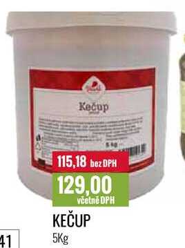 KEČUP 5Kg 