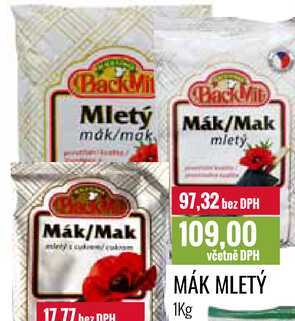 MÁK MLETÝ 1Kg