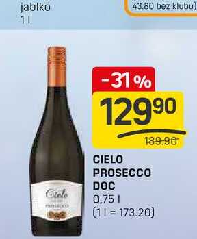 CIELO PROSECCO DOC 0,75l