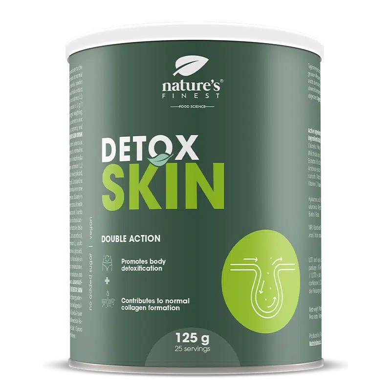 Detox Skin | 2v1 Beauty Formula | Čistí tělo | Snížení vrásek | Kyselina hyaluronová | Biotin | Hydratace | Zlepšení elasticity | Anti-Aging