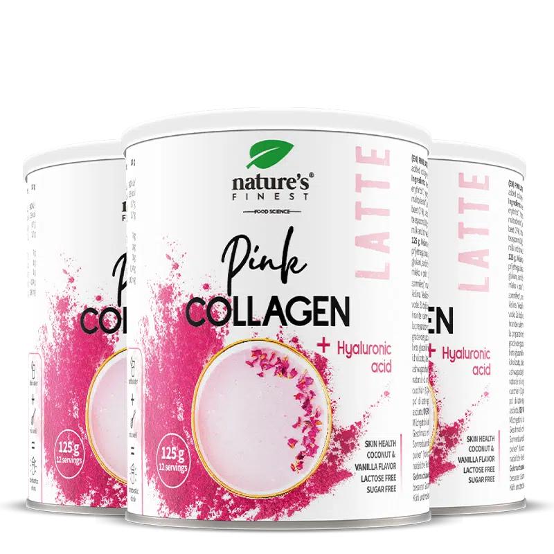 Pink Latte Collagen | 2+1 zdarma | Péče o pleť | Zdraví pokožky | Mládí, zářivá a pružná pleť | Hydratace pokožky