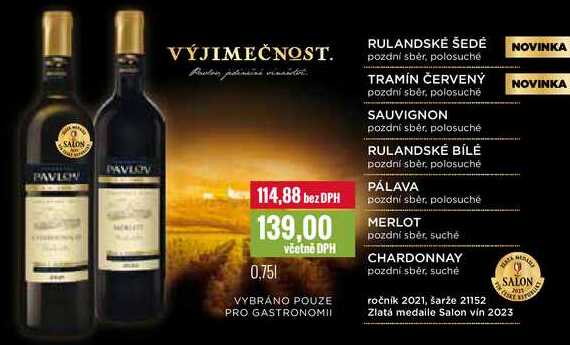 Vinařství Pavlov 0,75l