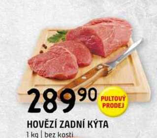 Hovězí zadníkýta 1 kg