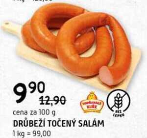 DRŮBEŽÍ TOČENÝ SALÁM 100 g