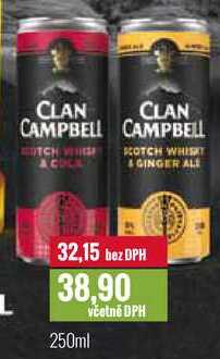 CLAN CAMPBELL 250ml