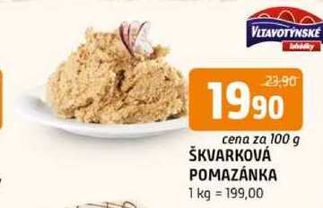 ŠKVARKOVÁ POMAZÁNKA 100 g
