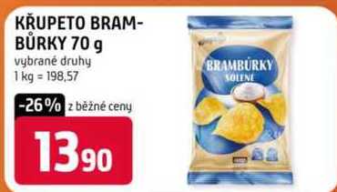 KRUPETO BRAMBŮRKY 70 g