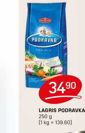 LAGRIS PODRAVKA 250 g 
