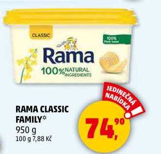 RAMA CLASSIC FAMILY, 950 g